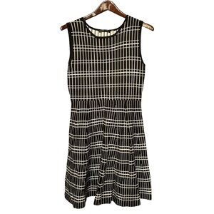 Black Tape Black And Cream Winter Sweater Dress Knit | Women’s‎ Size Large